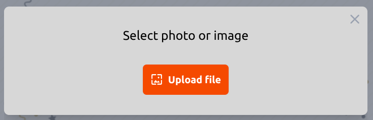 select photo or image popup